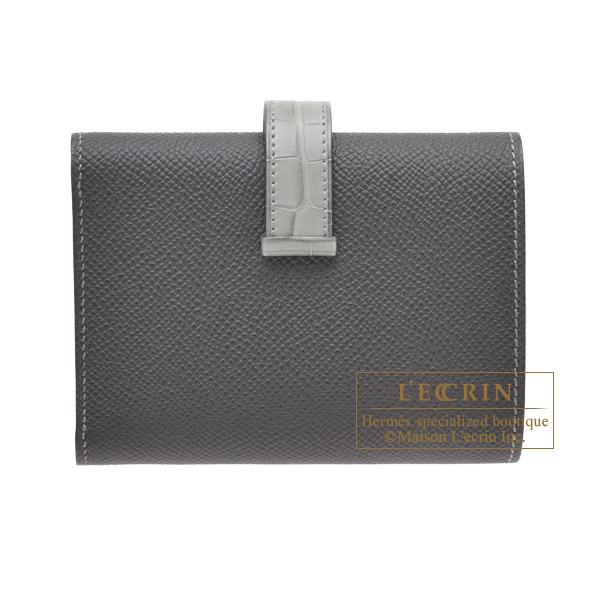 HERMES エルメス ベアンコンビネタッチ グラファイト/ グリシマン 