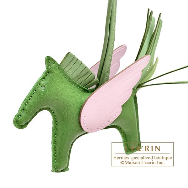 エルメス HERMES ペガサス PM クレ 深緑 モーヴペール エルメス HERMES ペガサス PM クレ 深緑 モーヴペール