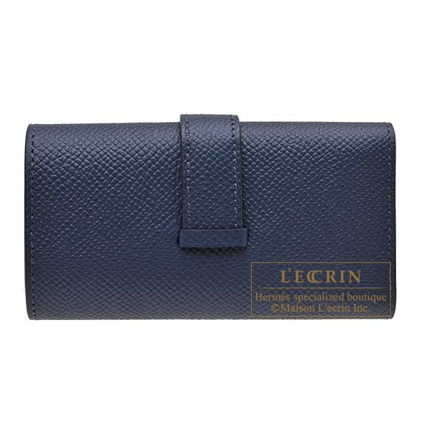 HERMES（エルメス） ベアンキーケース/4連 ブルーネイビー ヴォー