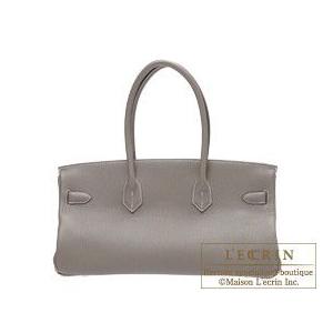 Birkin エルメス ショルダーバーキン エトゥープ トゴ シルバー金具