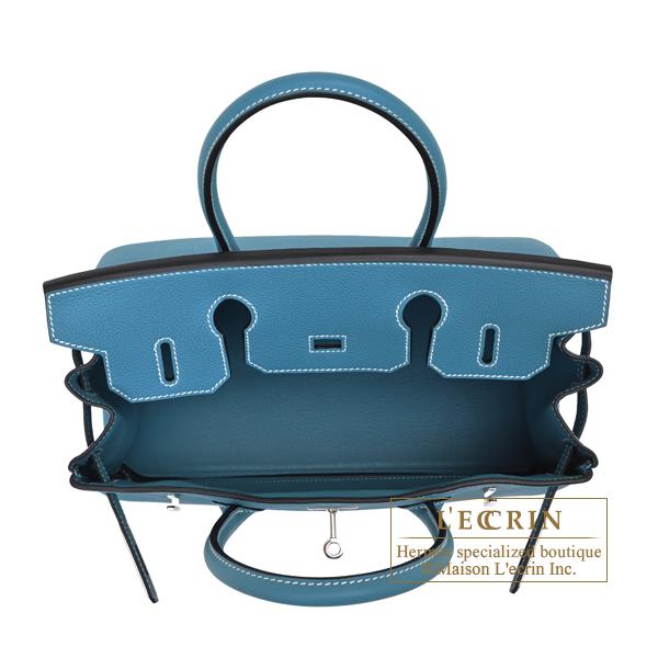 Birkin エルメス バーキン30 ニューブルージーン トゴ シルバー金具