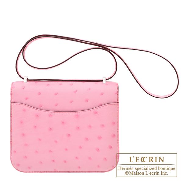 HERMES エルメス コンスタンスミニ ミラー ローズバブルガム 