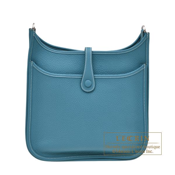 HERMES エルメス エヴリントロワPM ニューブルージーン トリヨン 