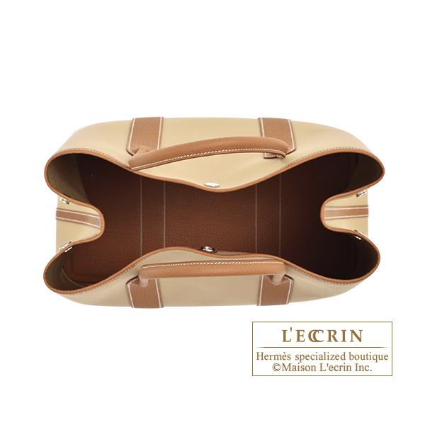 エルメス ガーデンパーティ36/PM トレンチ/ゴールド トワルオフィシエ  