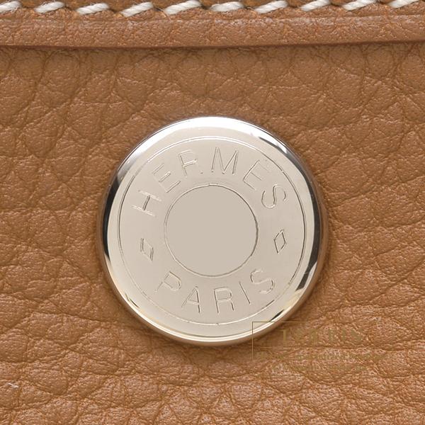 超美品！エルメス ガーデンパーティtpm 30 ネゴンダ ゴールド ガーデンパーティー エルメス ガーデンパーティ30/TPM ゴールド