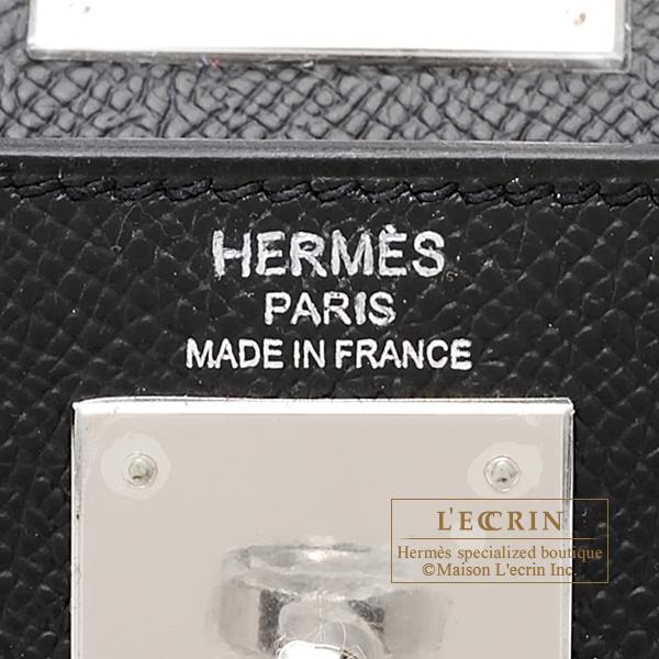 新品！ケリー28黒・領収書。 本物 のエプソン素材 。F Mパリ正規店 新品！ケリー28黒・領収書。 本物 のエプソン素材 。F Mパリ正規店