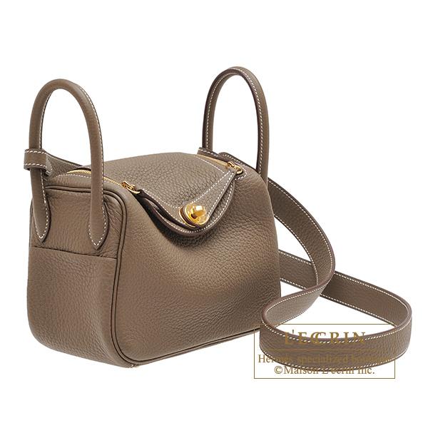 HERMES エルメス リンディミニ エトゥープ トリヨンクレマンス