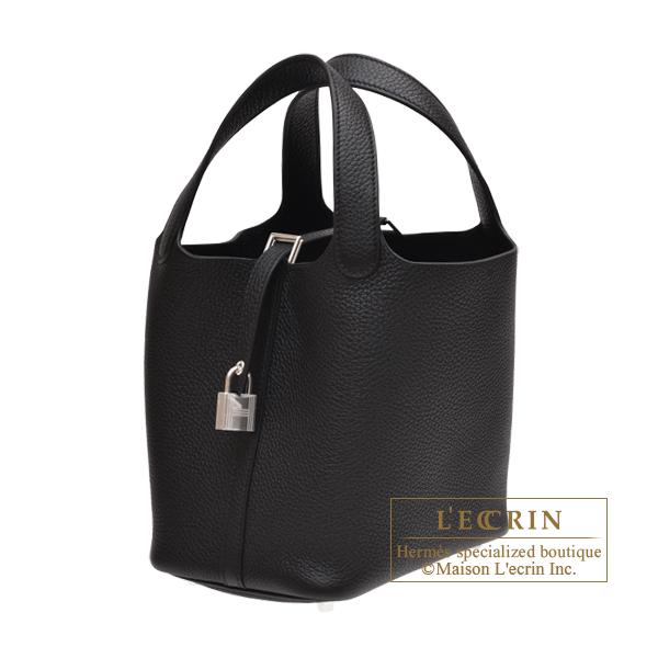 HERMES エルメス ピコタンロック18/PM ブラック トリヨン