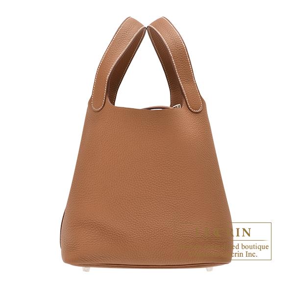 HERMES（エルメス） ピコタンロック22/MM ゴールド トリヨンクレマンス 