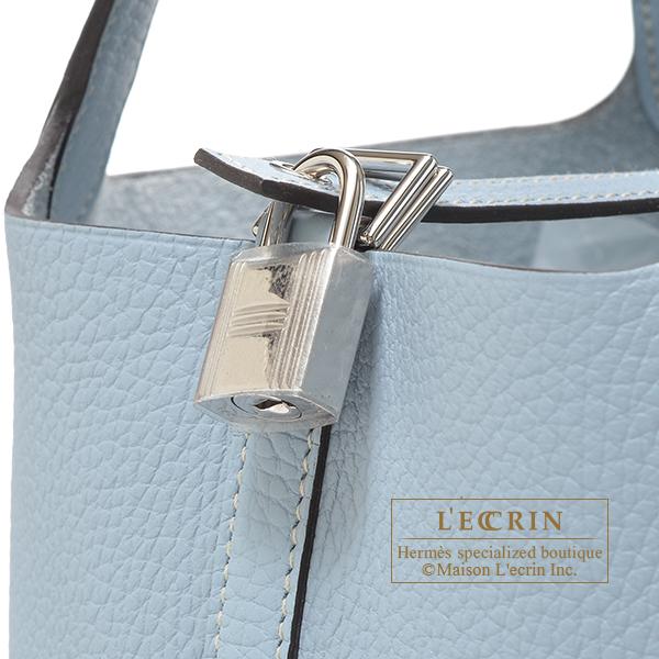 HERMES エルメス ピコタンロック22/MM ブルーラン トリヨン HERMES エルメス ピコタンロック22/MM ブルーラン トリヨン