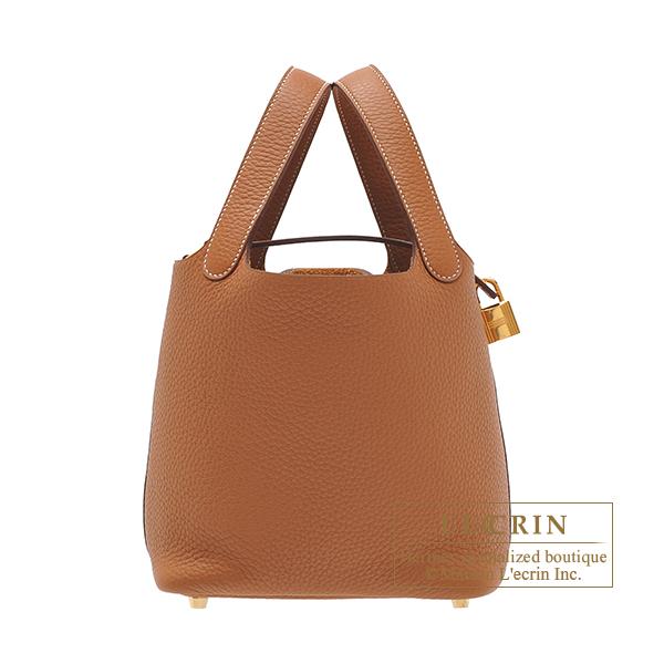 エルメス　ピコタンロックMM トリヨンクレマンス HERMES（エルメス） ピコタンロック18/PM ゴールド トリヨンクレマンス