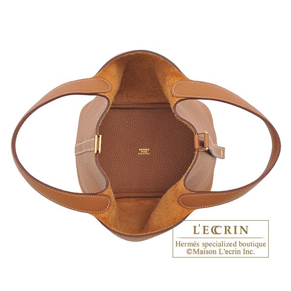 HERMES エルメス ピコタンロック18/PM ゴールド トリヨン