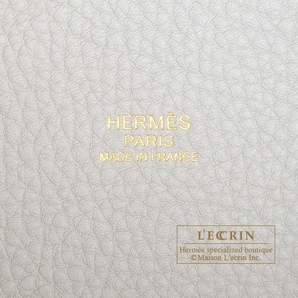 HERMES エルメス ピコタンロック22/MM ベトン トリヨンクレマンス