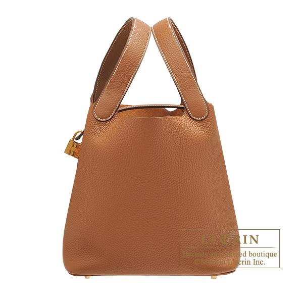 HERMES エルメス ピコタンロック22/MM ゴールド トリヨン