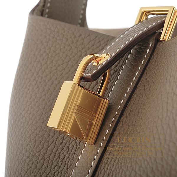 HERMES エルメス ピコタンロック22/MM エトゥープ トリヨン HERMES エルメス ピコタンロック22/MM エトゥープ トリヨン