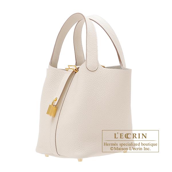 HERMES エルメス ピコタンロック18/PM クレ トリヨンクレマンス