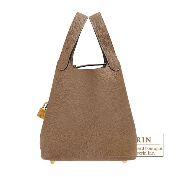 HERMES エルメス ピコタンロック18/PM ベージュドゥワイマール 