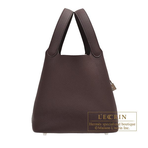 HERMES エルメス ピコタン22 MM トリヨンクレマンス グレージュ系 HERMES（エルメス） ピコタンロック22/MM ルージュセリエ トリヨン