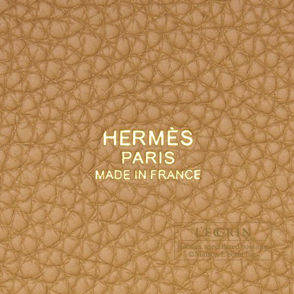 HERMES（エルメス） ピコタンロック22/MM ビスキュイ トリヨン