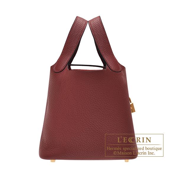HERMES エルメス ピコタンロック18/PM ルージュアッシュ