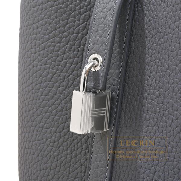HERMES エルメス ピコタンロックエクラ18/PM アルドワーズ/ グリ 