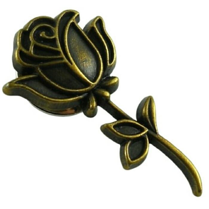 ピンバッジ ピンズ ラペルピン ブローチ ばら バラ 薔薇 ローズ ROSE