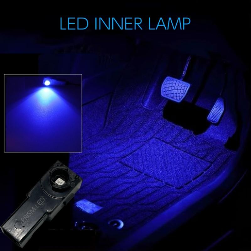 クラウンマジェスタ 200系 LED フットランプ ブルー 純正交換用 足元灯 