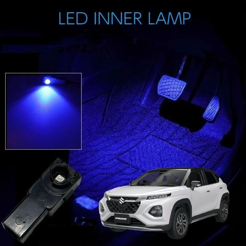 スズキ純正OP フットランプセット（ブルー） スズキ FRONX フロンクス LED フットランプ ブルー 純正交換用 足元灯