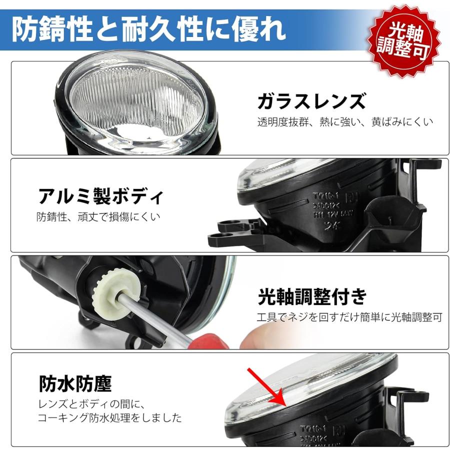 AQUA アクア フォグランプ ユニット アクア10系 前期 純正同形状