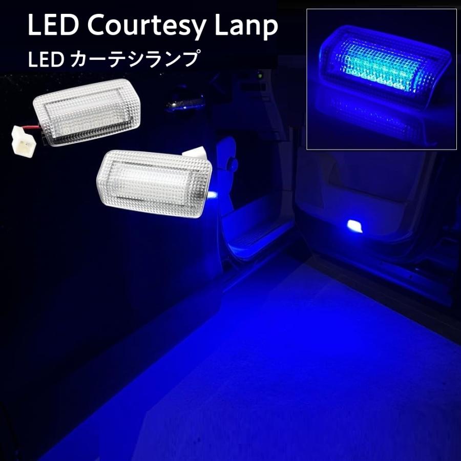 アルファード 40系 LED カーテシランプ 1列目専用 室内灯 ドア下ライト