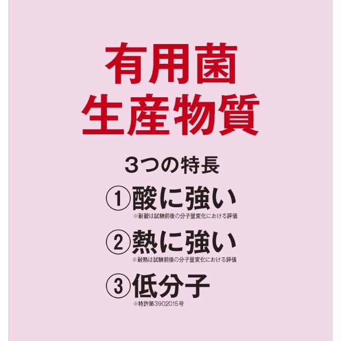 レダの酵素121℃ ナチュラルスリムドゥ40+　ナチュラルスリムドゥと比較して有用菌生産物質が40％も増量！｜leda-shop｜03