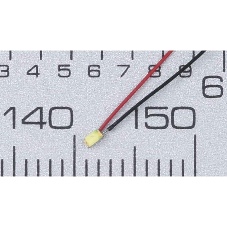 1608 チップLED リード線 配線済み 12Vで点灯OK! 白色 電球色 赤色 緑色 青色 黄色 LED 発光ダイオード|ledg|02