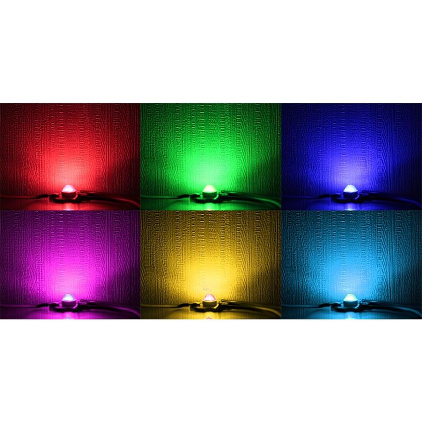 3W 合計9W RGB 赤 緑 青 ハイパワーLED素子 3原色 チアライト改造に 3W