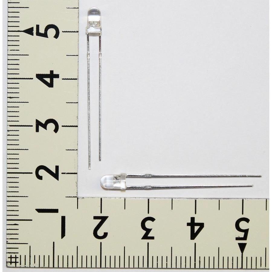 3mm 砲弾型 LED 緑色 緑 グリーン 高輝度 透明クリアレンズ 3mm 砲弾型 LED 緑色 緑 グリーン 高輝度 透明クリアレンズ