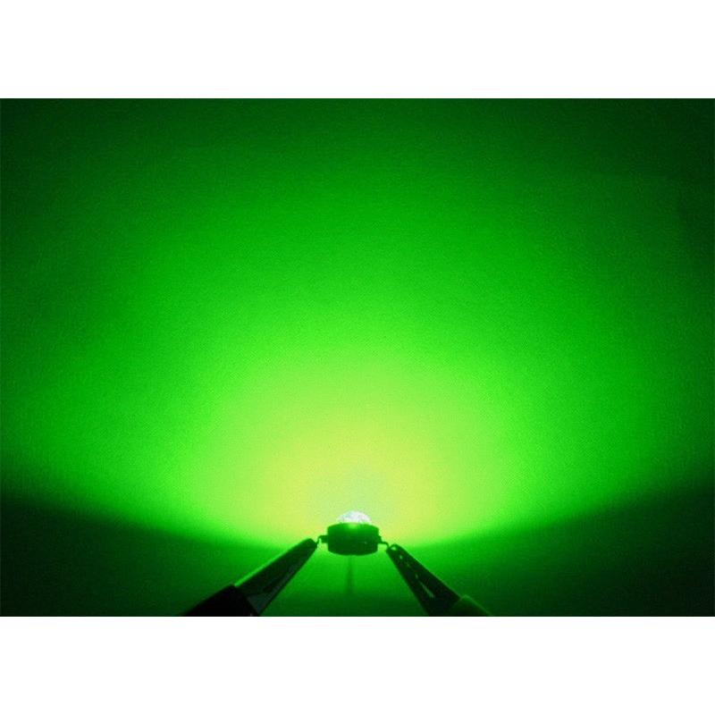 3W 緑色 緑 グリーン ハイパワーLED素子 (20mmスター型アルミ 3W 緑色 緑 グリーン ハイパワーLED素子 (20mmスター型アルミ