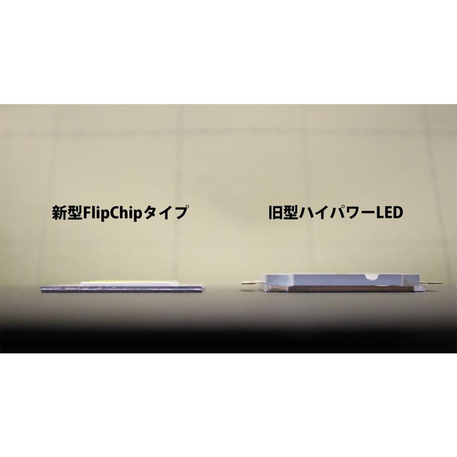 新型 50W 薄型 電球色 ウォームホワイト ハイパワーLED素子 薄型・コンパクト・フリップチップ方式(Flipchip) COBタイプ LED 発光ダイオード｜ledg｜04