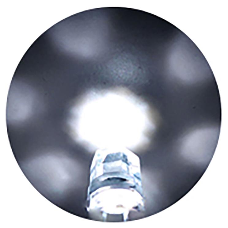 8mm ダイヤモンドカットLED 超広角 白色 白 ホワイト 超高輝度 透明