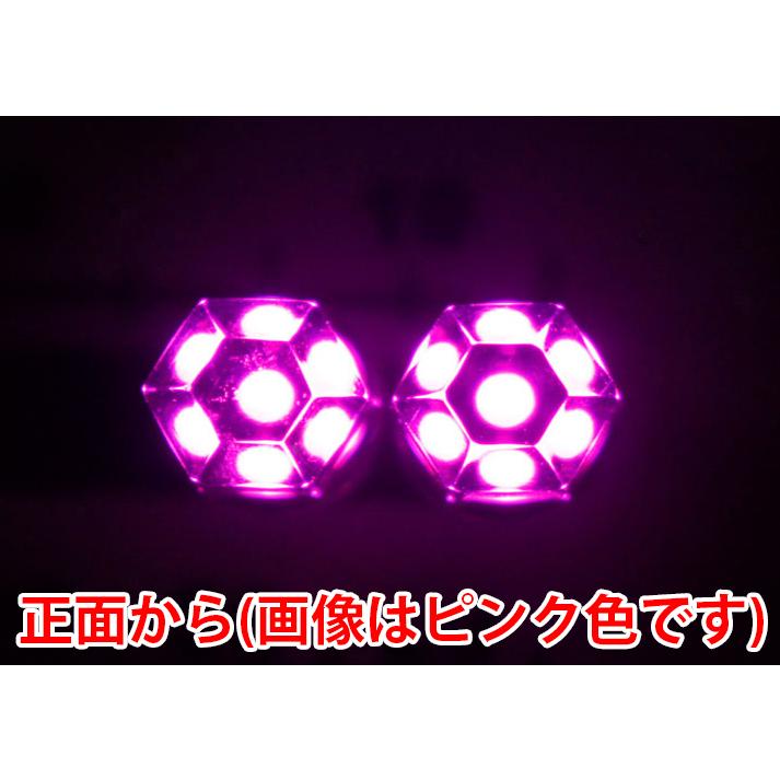 8mm ダイヤモンドカットLED 超広角 白色 白 ホワイト 超高輝度 透明