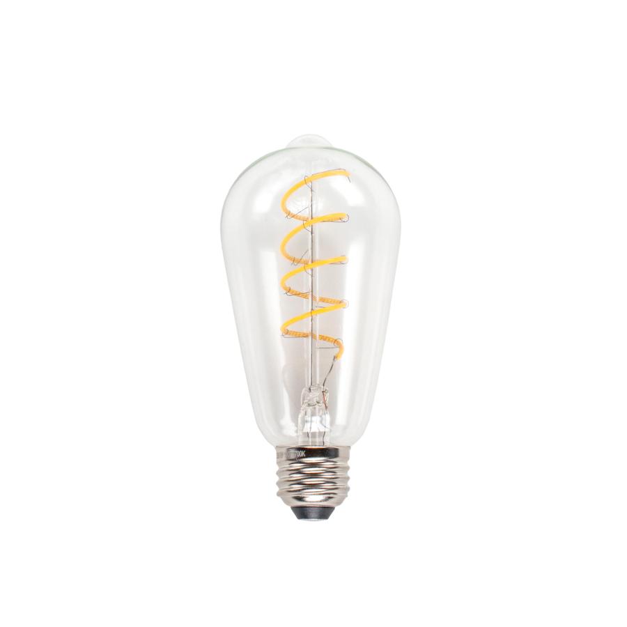 スパイラル型 Led フィラメント電球 6w 2700k 電球色 E26 40w 相当 エジソン電球 調光器対応 レトロ 昭和 おしゃれ インテリア カフェ お店 飲食店 動画あり Lda Hdfe0626ad Led光商事ヤフー店 通販 Yahoo ショッピング