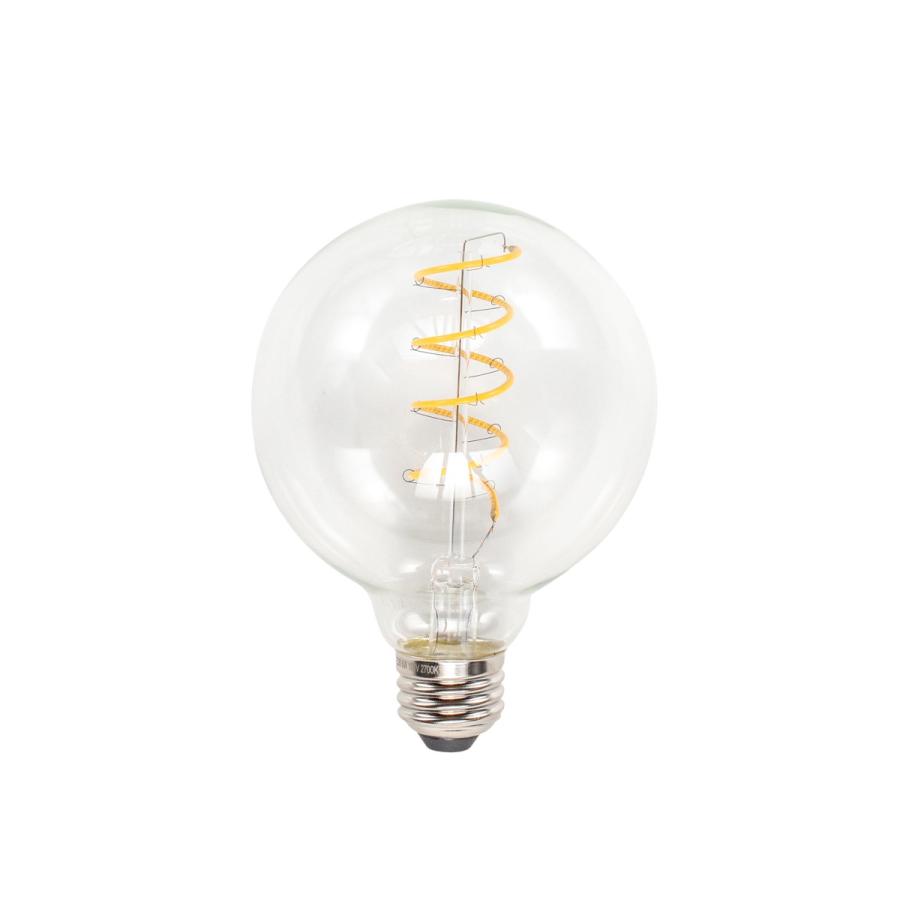 スパイラル Led ボールフィラメント電球 6w 2700k 電球色 E26 エジソン電球 調光器対応 暖色 裸電球 レトロ おしゃれ インテリア カフェ お店 飲食店 360度発光 Lda Hdfg0626ad Led光商事ヤフー店 通販 Yahoo ショッピング