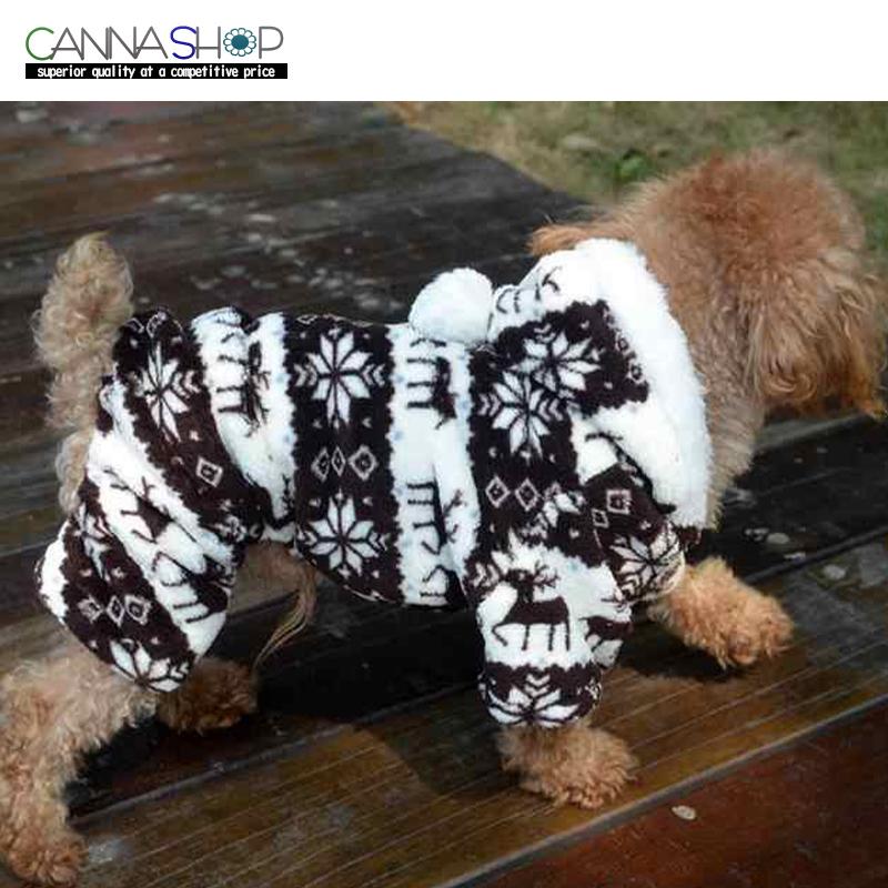 犬 服 犬服 ドッグウェア ノルディック柄 雪 トナカイ柄 クリスマス