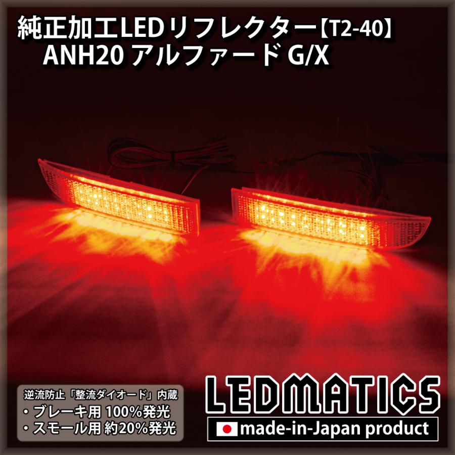 LEDMATICS（レッドマティックス） アルファード LEDリフレクター 純正