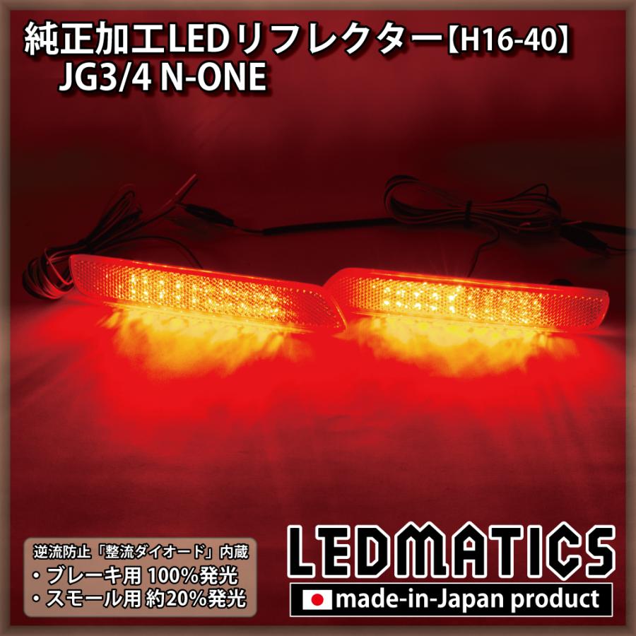LEDMATICS（レッドマティックス） N-ONE LEDリフレクター 純正加工 JG3
