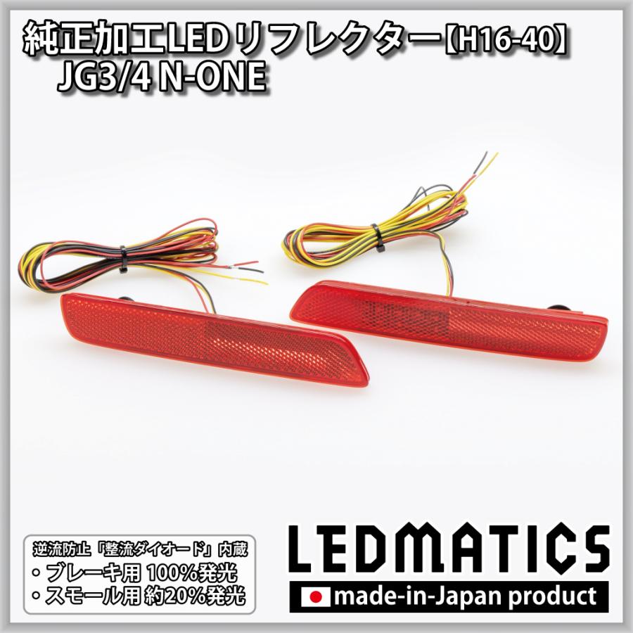 LEDMATICS（レッドマティックス） N-ONE LEDリフレクター 純正加工 JG3