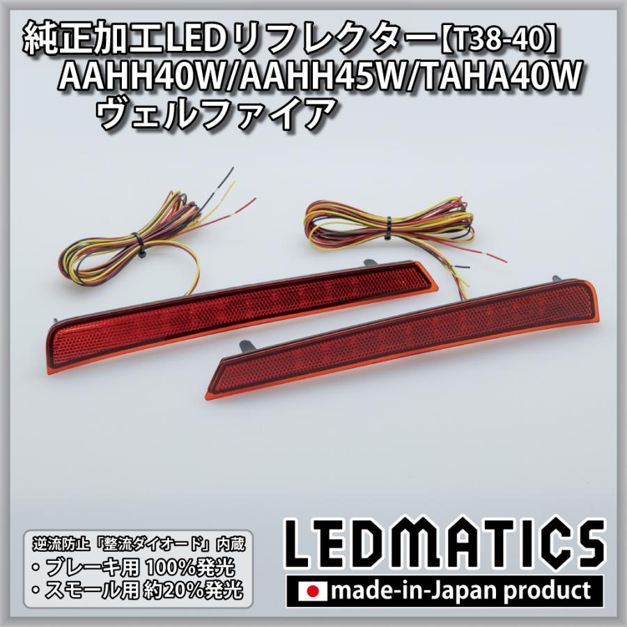 LEDMATICS（レッドマティックス） ヴェルファイア LEDリフレクター