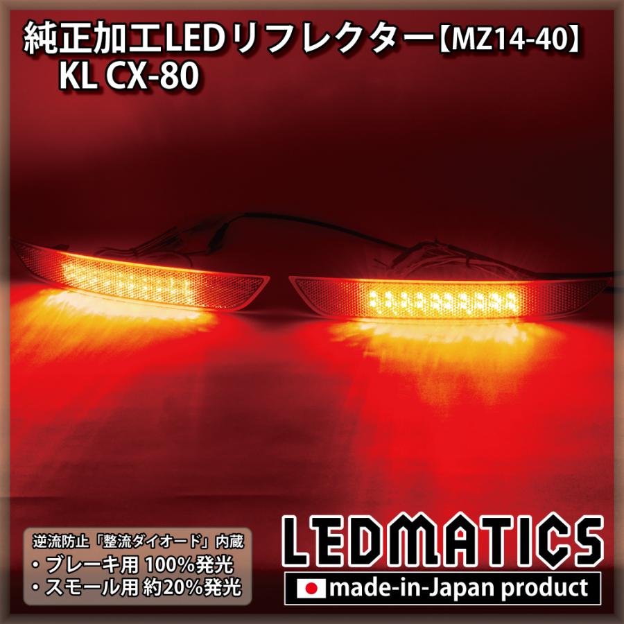 LEDMATICS（レッドマティックス） CX-80 LEDリフレクター 純正加工 KL
