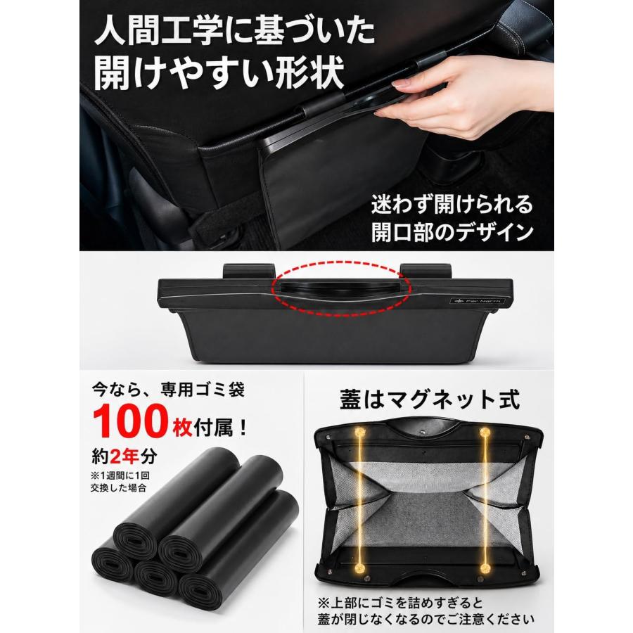 小型 ゴミ箱 5L 袋のズレ防止クリップと蓋付き ブラック ペダル Amazon
