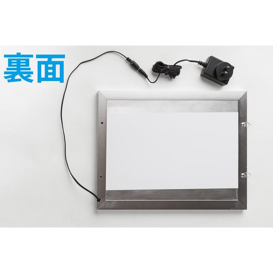 A3サイズ 光る LED パネル 看板 ( LED導光板 LEDパネルライト LEDライティングボード )  LEDライトパネル（調光スイッチ付属） |  | 04