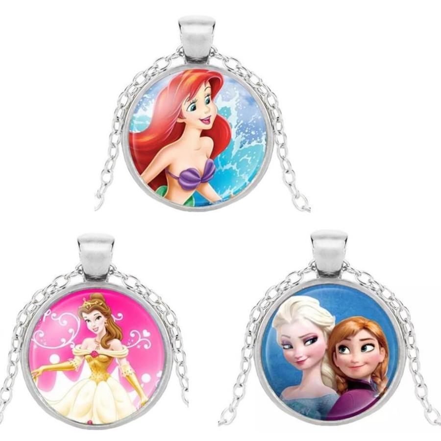 ディズニープリンセス ネックレス ペンダント アリエル ベル アナと雪の女王 プレゼント 送料無料 Princess 1 Leebyショップ 通販 Yahoo ショッピング