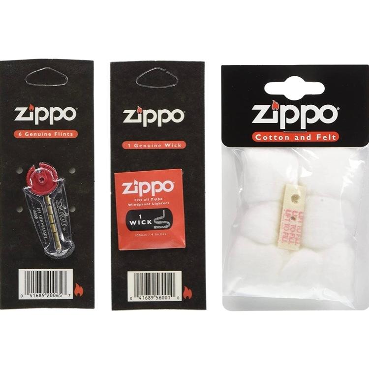 ZIPPO(ジッポー) メンテナンスセット コットン ウィック フリント 入り 